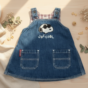 Snoopy denim kjole
