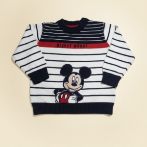 Mickey Mouse bluse med striber