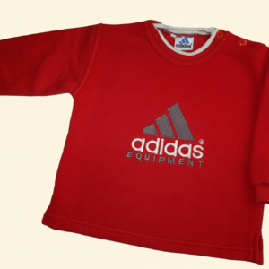 Adidas sweater i rød